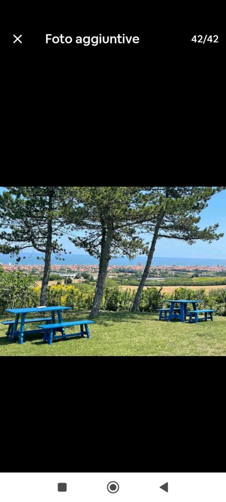 B&B Villa Alma San Costanzo Buitenkant foto
